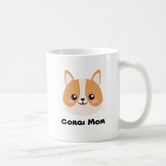 Cute Corgi Kaffemugg (Höger)