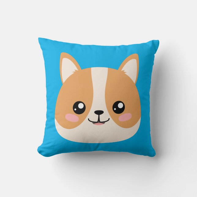 Cute Corgi Kudde (Framsida)