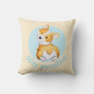 Cute Corgi Puppy Hund Kudde