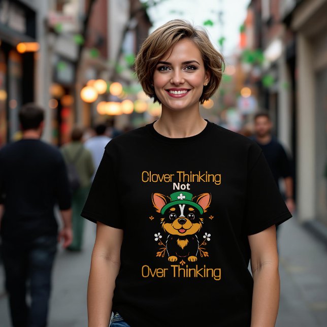 Cute Corgi St. Patrick's Day T Shirt (Skapare uppladdad)