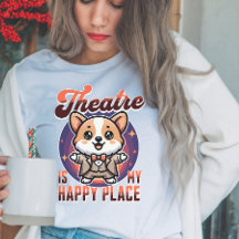 Cute Corgi Theater är min Lycklig Ställe