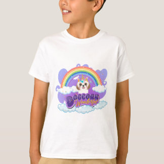 Cute Corgi Unicorn underbart T Shirt