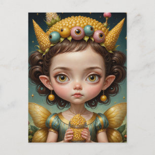 Cute Corny Fairy Vykort