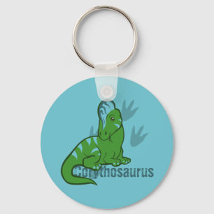 Cute Corythosaurus Nyckelring