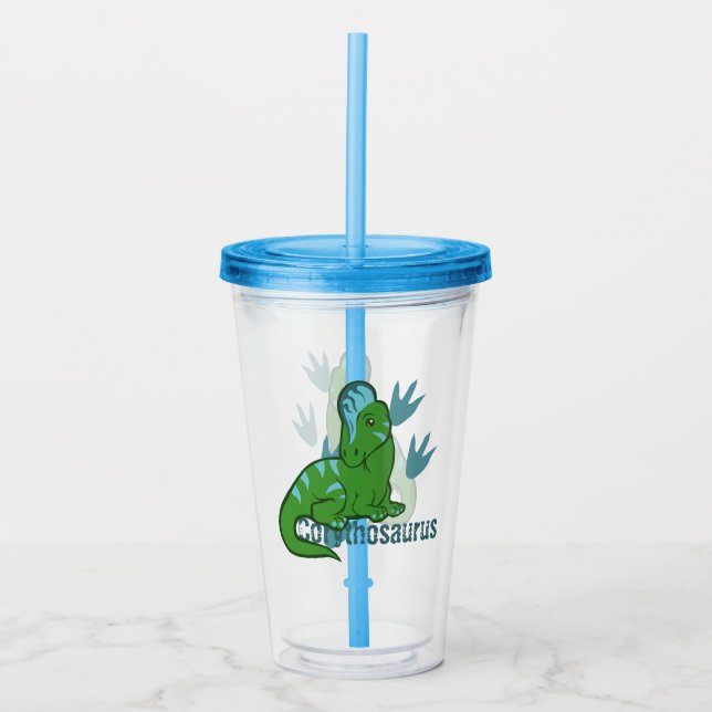 Cute Corythosaurus Take Away Mugg (Framsida)