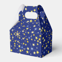 Cute Cosmic Mönster Starry Night Galaxy Navy Blue