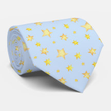 Cute Cosmic Space-Tecknaden Neck Tie