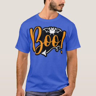 Cute Costume Fladdermus som säger Boo Ghost Spooky T Shirt