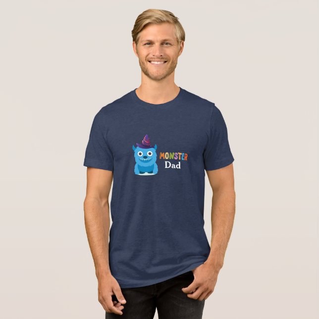 Cute Costume Monster Halloween fest För barn T Shirt (Framsida Full)