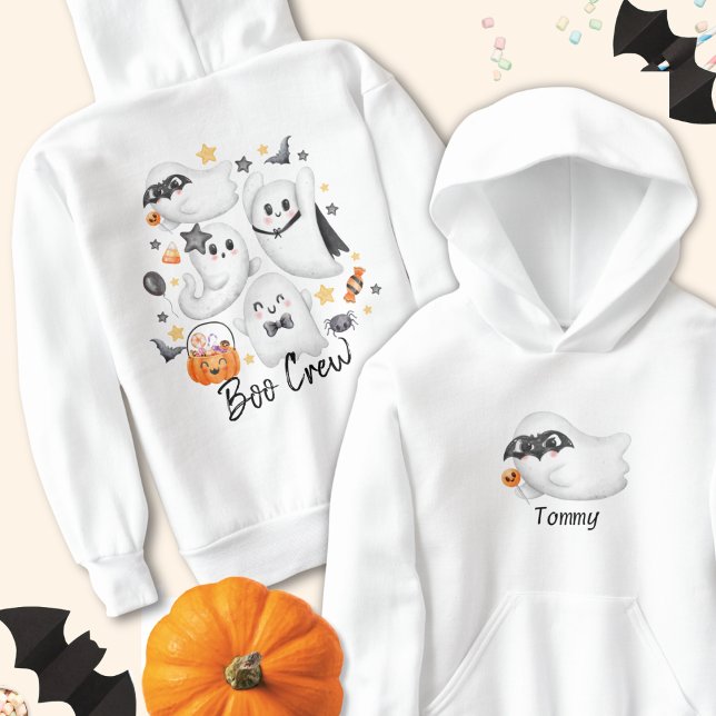 Cute Costume Spooky Ghost Pumpkin Halloween T Shirt (Skapare uppladdad)