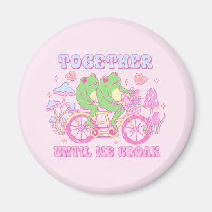 Cute Cougrog - tillsammans tills vi krockar Magnet