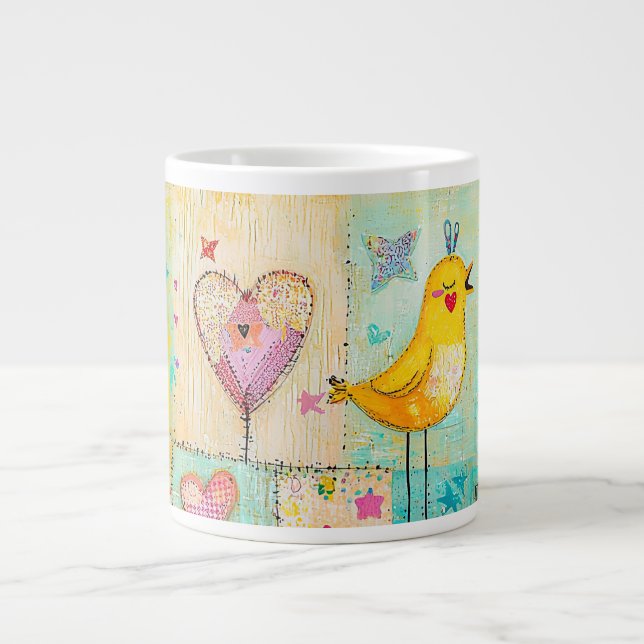 Cute country style jumbo mugg (Framsidan)