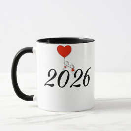 Cute Couple Love Mug – Romantic Cartoon Heart Desi Mugg