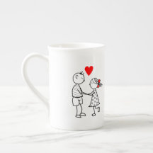 Cute Couple Mugg - Anpassade