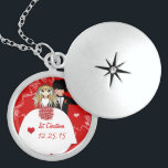Cute Couple Musical Bröllop 1:a julklacken Necklac Sterling Silver Halsband<br><div class="desc">T-tröjor,  Jacka,  hotell,  handväskor,  väskor,  hattar och liknande som används för att täcka alla i Party - T-tröjor av Bröllopsfest för alla medlemmar i Party Groom T-shirts Bestman T-shirts Groomsman T-shirts Usher T-shirts Usher T-shirts T-shirts Ring Bearer T-shirts- T-shirts med Bröllop</div>