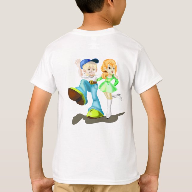 Cute Couple T-Shirt (Baksida)