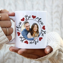 Cute Couple Valentine Day be Mine Photo