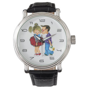 Cute Couple Watch Armbandsur