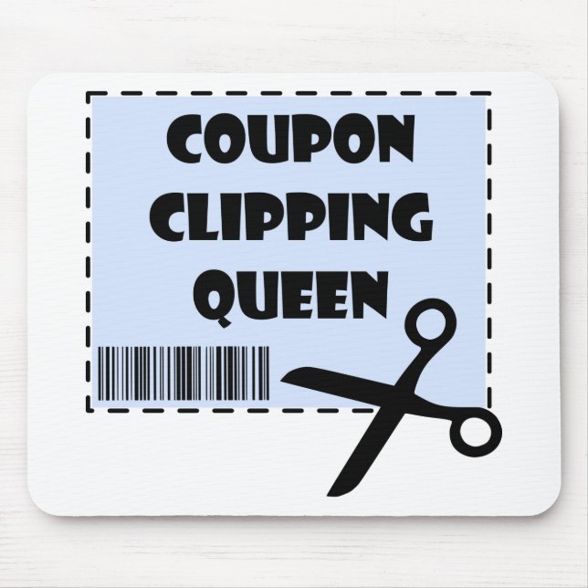 Cute Coupon Clipping Queen Say Musmatta (Framsidan)