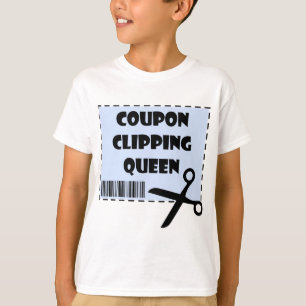 Cute Coupon Clipping Queen Say Tee