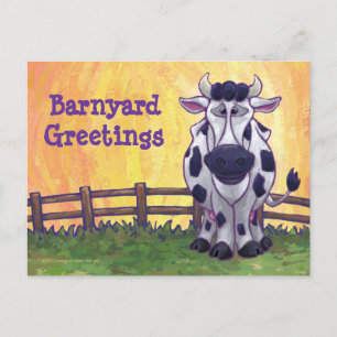 Cute Cour Post Card Vykort