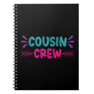 Cute Cousin Crew Anteckningsbok
