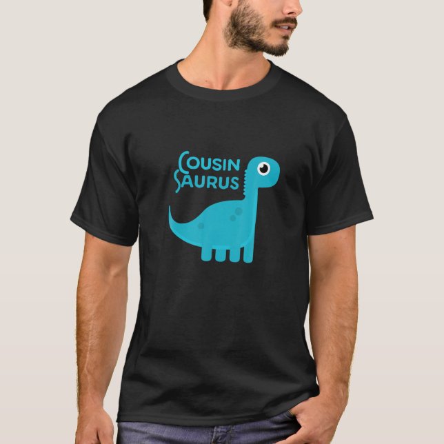 Cute Cousinsaurus Rex Cousin Saurus Dinosaur Nana T Shirt (Framsida)