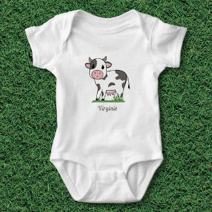 Cute Cow Baby-dräkt T Shirt
