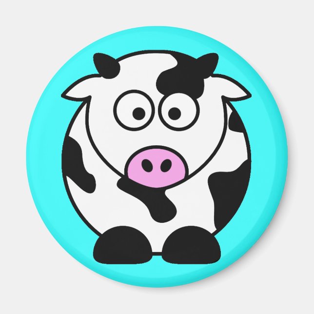 CUTE COW BULL MAGNET (Framsidan)