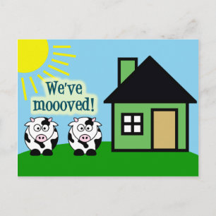 Cute Cow Flyttat bara kort