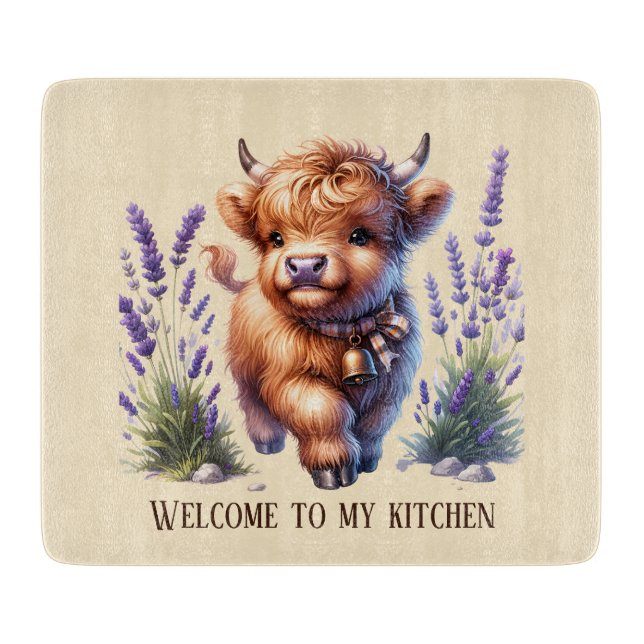 Cute cow lovers kitchen welcome (Framsidan)