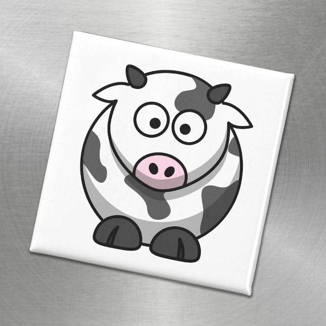 Cute Cow Magnet (Skapare uppladdad)