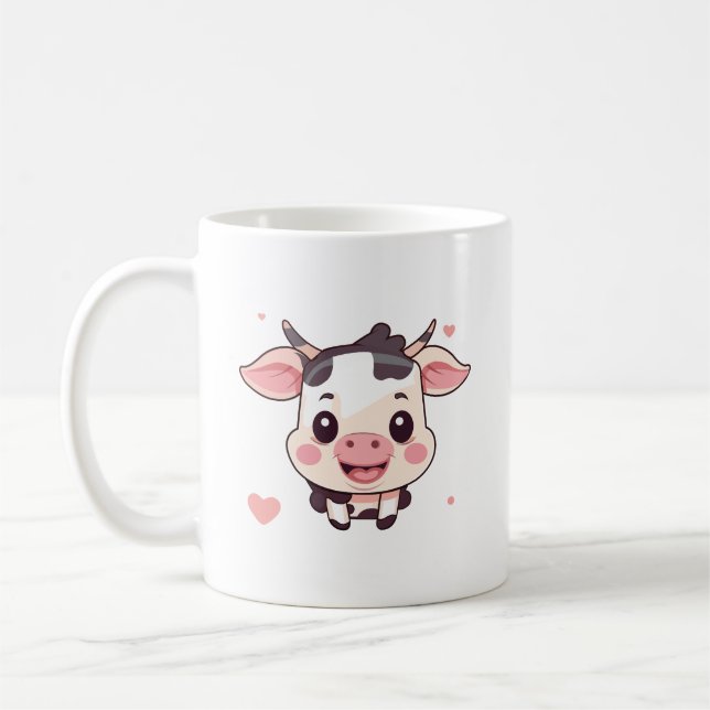 Cute Cow Mugg (Vänster)