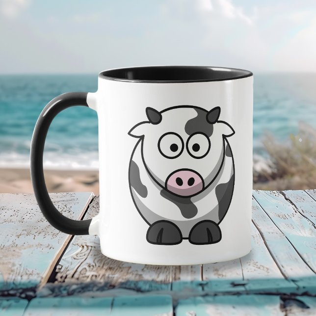 Cute Cow Mugg (Cow Coffee Cup Cartoon Cute)