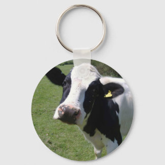 Cute Cow Nyckelring