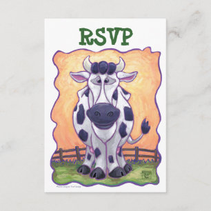 Cute Cow Party Center OSA Kort