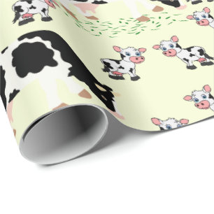 Cute Cow Presentpapper