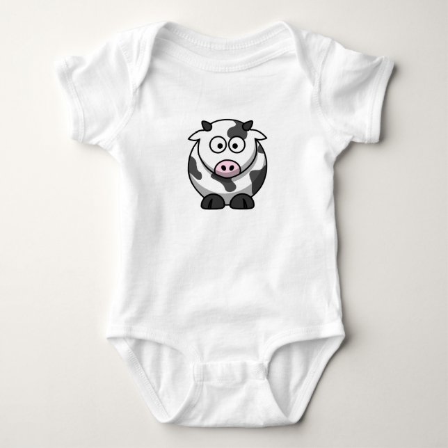 Cute Cow Shirt Tee Shirt (Framsida)