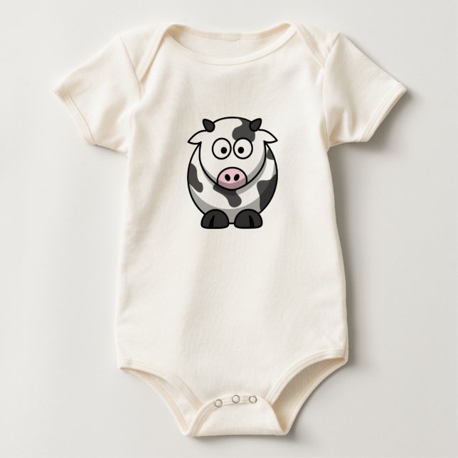 Cute Cow Shirt Tee Shirt (Framsida)
