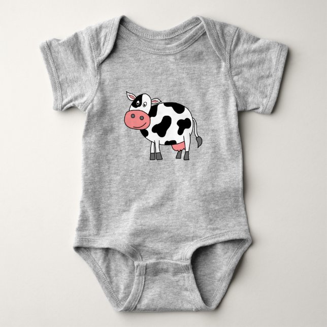 Cute Cow Tee Shirt (Framsida)