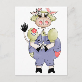 Cute Cow Vykort