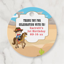 Cute Cowboy 1:a födelsedagen