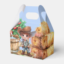 Cute Cowboy Farmer 1:a. Födelsedagsfest