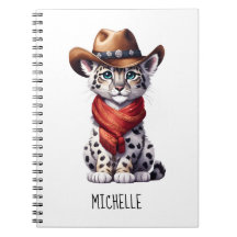 Cute Cowboy Snö Leopard Namn