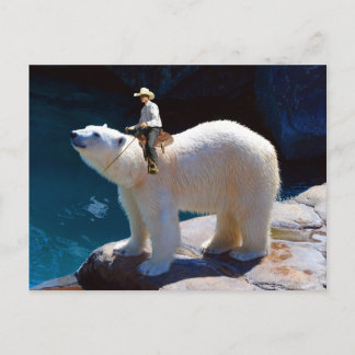 Cute Cowboy-vykort Vykort