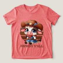 Cute cowgirl som lägger till Land