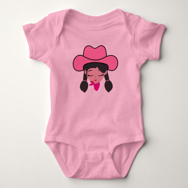 Cute Cowgirl Tee Shirt (Framsida)