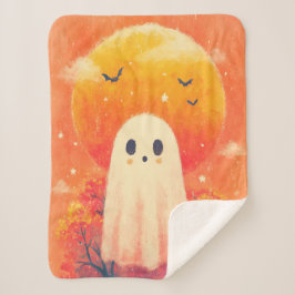 Cute Cozy Halloween Blanket