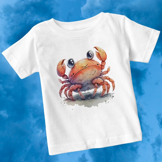 Cute Crab Baby T-Shirt (Skapare uppladdad)