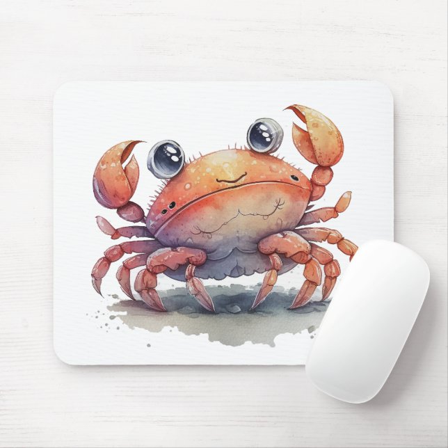 Cute Crab Mousepad Musmatta (Med mus)